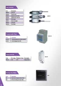 Limit Switches, Programmable Timers