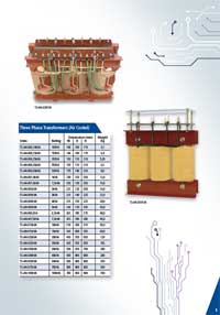 Three Phase Transformers (Air Cooled)