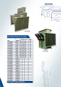 Three Phase Transformers (Oil Cooled)